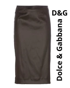Dolce & Gabbana Women's dark Brown Skirt 28/42 - Picture 1 of 5
