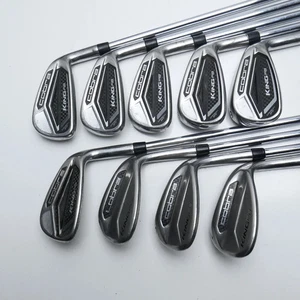 Used Cobra King F8 Iron Set / 5 - SW + GW + LW / Regular Flex - Picture 1 of 11