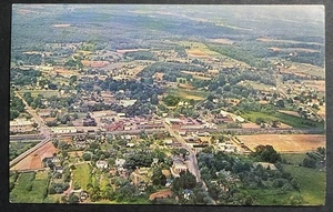 Luftaufnahme von Appomattox Virginia Vintage photochrome Postkarte um 1974 - Bild 1 von 2