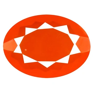 5.18 ct Super Excelente Corte Ovalado (17 x 12 mm) México Naranja Rojo Ópalo de Fuego - Imagen 1 de 1