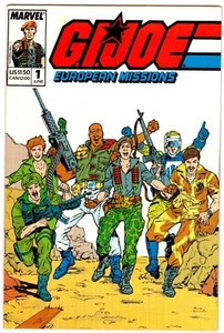G. I. JOE European Missions #1 - 1988 Marvel Comics Reino Unido (bien +) A - Imagen 1 de 1