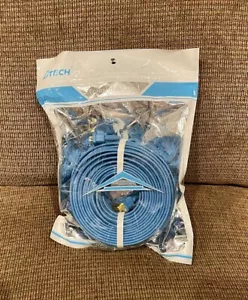 DTech Ultra Thin VGA Monitor Cable 50 Feet 1080p HD Resolution - NEW!! - Picture 1 of 3
