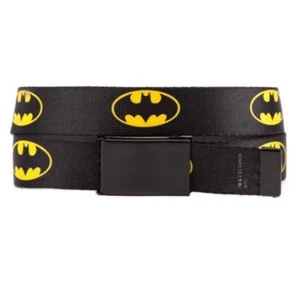 BUCKLE-DOWN BATMAN MEN'S BELT OSFM BOTTLE OPENER BUCKLE ADJUSTABLE A35 - Picture 1 of 1