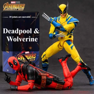 ZD Original Marvel Film Deadpool und Wolverine 3 Action Modell Kinder Spielzeug Figuren - Bild 1 von 26