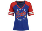 Neuf avec étiquettes T-shirt à manches rapides femme Chicago Cubs G-III Sports MLB