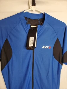Nuova maglia ciclismo Louis Garneau Maillot Metz Lite uomo S blu - Foto 1 di 12