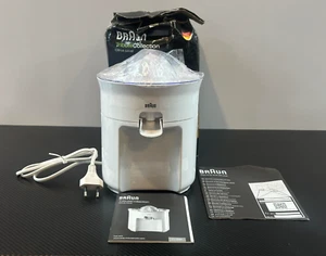 Braun Tribute Collection 60W Zitruspresse Weiß #CJ-3050 Europa Kabel *lesen - Bild 1 von 20
