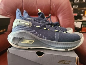 Under Armour UA Curry 6 Six VI HOVR Stephen Steph vnds dark navy blue sz 11 vnds - Picture 1 of 5