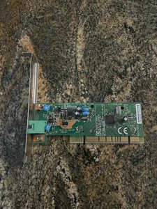 PC Fax card - Conexant RD01-D850 V.92 Data/Fax PCI Modem 56 Kbps 5188-2907 - Picture 1 of 5
