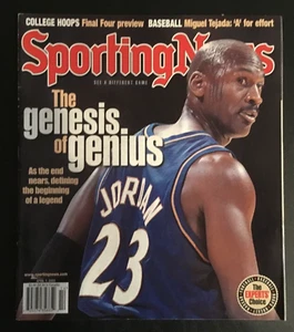 Michael Jordan April 7, 2003 Sporting News Washington Wizards Newsstand No Label - Picture 1 of 2