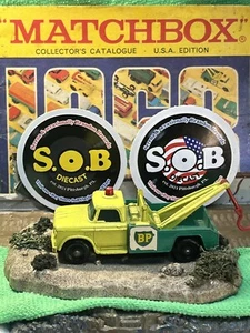 Lesney 1960s Dodge Wreck Truck No 13 Tow Truck Yellow Diecast EX Condition - Picture 1 of 6