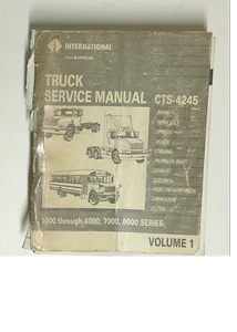 International CTS-4245G LKW Achse Bremsen Lenkung Service Reparaturanleitung Vol. 1 - Bild 1 von 6
