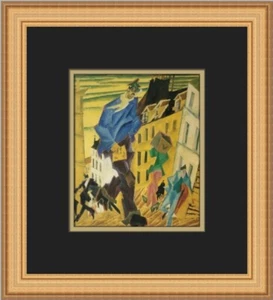 Lyonel Feininger The Messeneger Custom Framed Print - Picture 1 of 2
