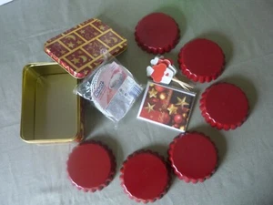 6x Quiche Backform Törtchen Förmchen  ø 10 cm 🧁 mit Blechdose ... - Bild 1 von 5