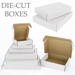 More details for small parcel &amp; medium postal for royal mail shipping cardboard die cut boxes