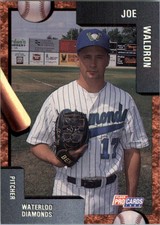 1992 Waterloo Diamonds Fleer/ProCards #2142 Joe Waldron