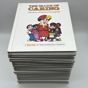 Lot of 20 Value Tales Hardcover Kids Books by Spencer Ann Johnson - Some Damaged - Foto 1 di 3