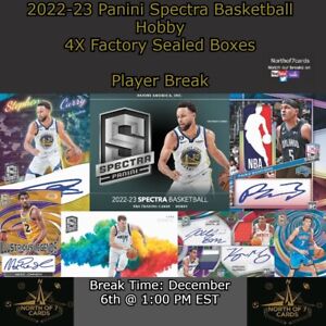 Dominique Wilkins 2022-23 Panini Spectra Basketball Hobby 4 Box Player BREAK #3