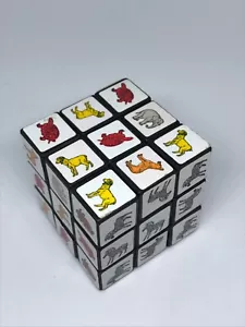 1980' Vintage wunderbares Puzzle Tier Rubik's Cube seltener Fund - Bild 1 von 6