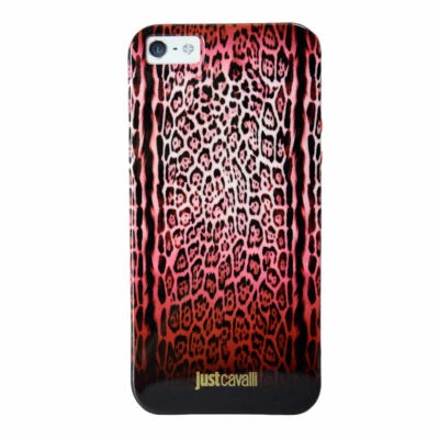 Cubierta antichoque Just Cavalli multicolor "leopardo" para iPhone 5/5S Foto 1 de 3