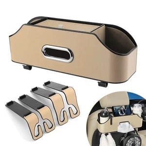Car Seat Back Organizer - Stylish & Functional Storage for Family Adventures ... - Picture 1 of 5