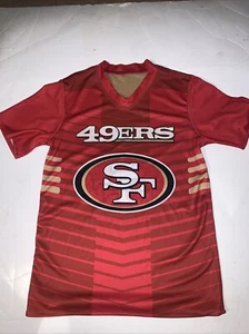 San Francisco 49ers Youth Flag Football Reversible Jersey Gold Size Youth 14-16M - Picture 1 of 4