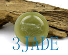 Natural Nephrite Jade Carving: Wolf Head Belt  Buckle