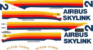 BSmodell 144279_2 - 1/144 Aero Spacelines Super Guppyno2 Airbus Industrie Aufkleber - Bild 1 von 12