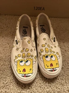 Vans Vault x Bob Esponja Pantalones Cuadrados OG Clásico Sin Cordones LX Bloque de Tablero de Cuadros - Imagen 1 de 7