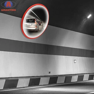 Espejo de tráfico convexo 24" garaje estacionamiento punto ciego seguridad esquina carretera entrada - Imagen 1 de 20