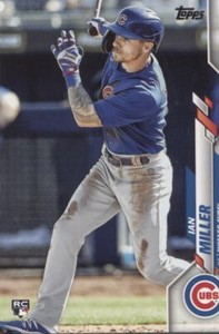 IAN MILLER RC 2020 Topps Update Base Card  - CHICAGO CUBS - #U-192