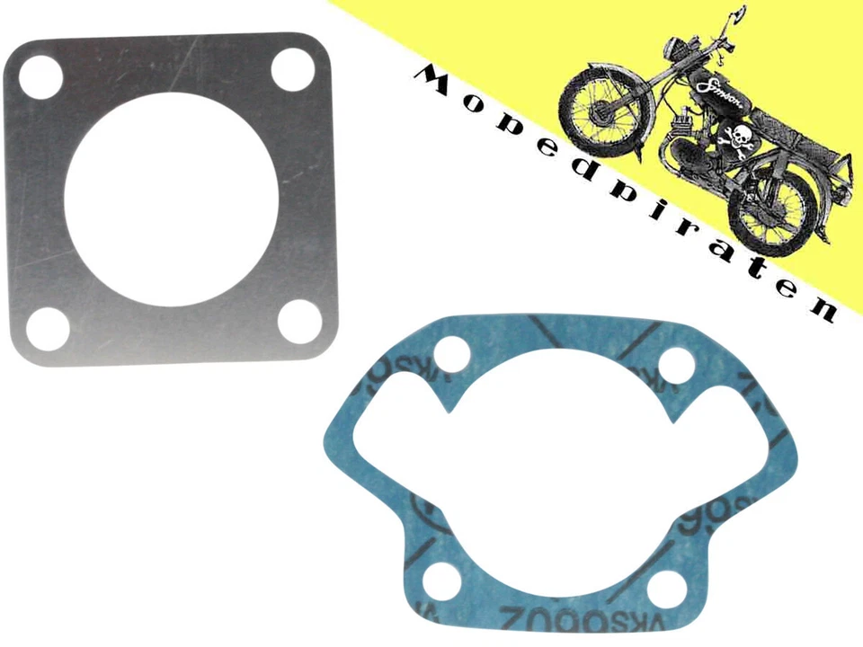 Zylinderfußdichtung Kopf Dichtung für Simson S51, KR51/2 Schwalbe, Duo - Bild 1 von 1