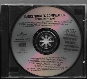 Various – Dance Singles Compilation February 2003 (CD) Promo - Picture 1 of 3