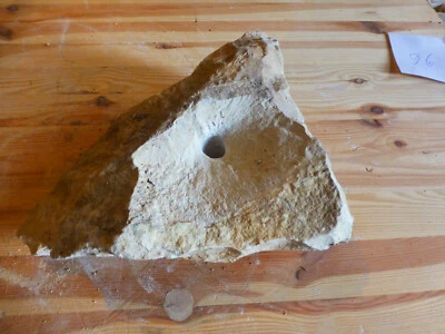 Quellstein Brunnenstein mit Loch für Quellsteinbrunnen Naturstein Nr. 96 Unikat - Bild 1 von 4