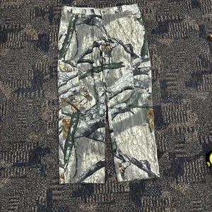 Browning Camo Pants Mens Medium Mossy Oak Treestand Season Hunting Hunt Cargo - Picture 1 of 10
