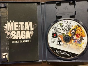 Metal Saga PS2 (Sony PlayStation 2, 2006) Komplett (Handbuch & Registrierungskarte) - Bild 1 von 5