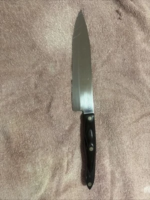 Нож повара CUTCO 1728 7-5/8 дюйма лезвие классическая коричневая ручка США - Изображение 1 из 4