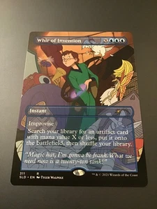 MTG Secret Lair #311 Whir of Invention Borderless NM - Picture 1 of 2