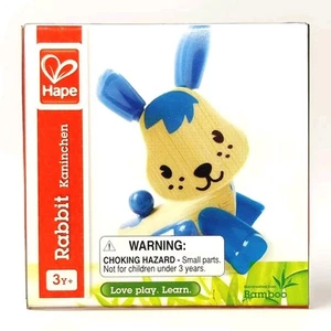 Hape Bambus Hase Holztier Mini Spielzeug Figur ▪︎ Vorschule - Bild 1 von 6