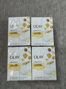 OLAY Shea Butter Ultra Moisture Beauty Bar Soap 4 (2 Packs) 3.75 OZ Ea 8 bars - Picture 1 of 5