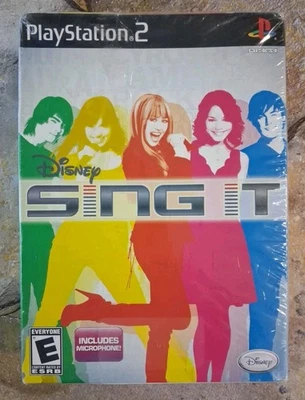 Paquete Disney Sing It con micrófono - PlayStation 2 *NUEVO, VER DESCRIPCIÓN* Foto 1 de 4