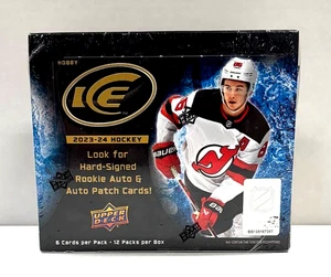2023-24 Upper Deck ICE Hockey Factory Sealed Hobby Box - Picture 1 of 3