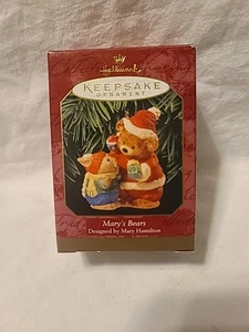 (M) Hallmark Andenken Ornament 1999 Mary's Bears von Mary Hamilton - Bild 1 von 9