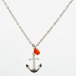 Collar de anclaje de coral de plata Tateossian - NL1233 - Imagen 1 de 6