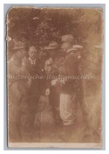 Soldaten unterhalten sich - Altes Foto vmtl. 1910er - Picture 1 of 2