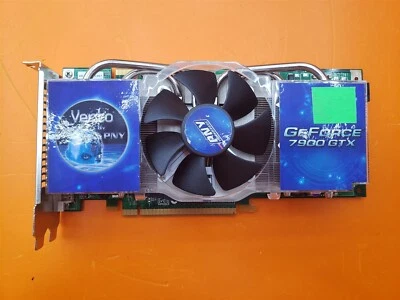 ⭐️⭐️⭐️⭐️⭐️ PNY Verto VCG7900XXWB GeForce 7900 GTX 512MB PCIE Video Graphics Card - Image 1 of 4