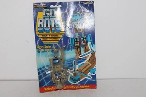 gobots transformers twin spin neu wasserschaden mosc mint auf sealed karte - Bild 1 von 3
