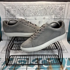 Nordstrom Jace Ortholite Casual Gray Suede Sneakers Mens Sz 10M EUC - Picture 1 of 11