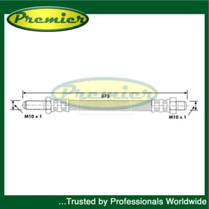 Premier Front Rear Brake Hose Fits Ford Escort 1968-1980 Granada 1972-1985 - Picture 1 of 6