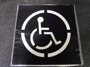20Y542 Handicap Symbol stencil (DR) - Picture 1 of 4